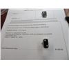 Image 1 : 14K WG Filigree Onyx & Diamond Ring w/2 European Round Cut Diamonds 4.1g