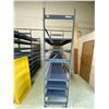 Image 2 : E-Z-Rect 8ft / 100" Industrial Heavy Duty Shelf - Two 50" Sections with top spacers