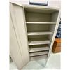 Image 2 : Upright Metal locking Storage Cabinet - Width38 Depth18 Height 72