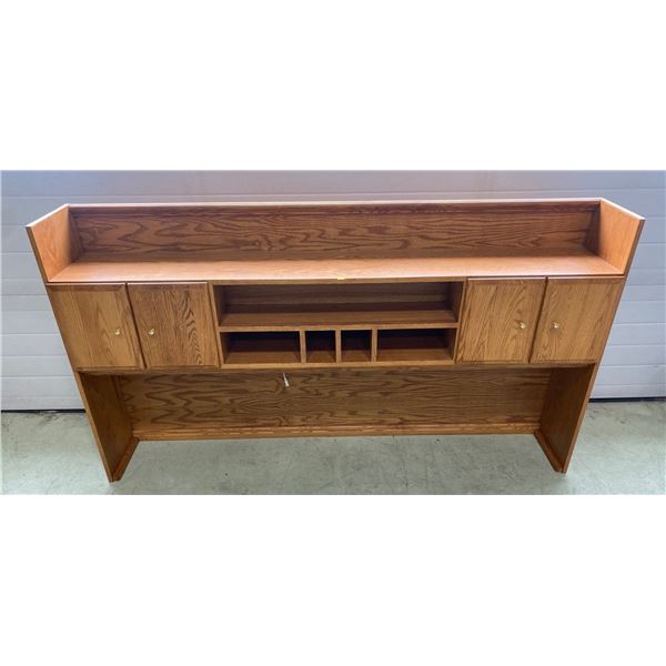 Oak Headboard Width76 Depth12 Hieght42