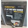 Image 2 : Powertec 4" X 6" Belt Disc Sander   Model No. BD4600