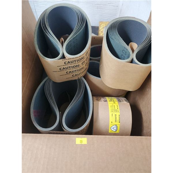 Box of Belt Sander ReFills  CS321X  102 x914 4 x 36