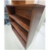 Image 2 : 2 Shelves Retro Laminate Wood Over Press Board Style - W31d9H36
