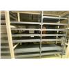Image 3 : Industrial Shelving With 3 Sections - Each Section is 50W x 18D x 8ft is Adjustable to suit you