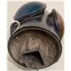 Image 2 : Antique Train Light - Blue & Orange HPM Piper Montreal work unit.