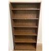 Image 1 : Sturdy Dark Walnut Office Shelf 3ft W x 1ft D x 6ft H