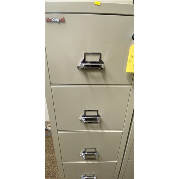 Fire King Filing Cabinet - Class 350/1hr 21W32D53H - Retail $7000 800lbs Need Professional Mover