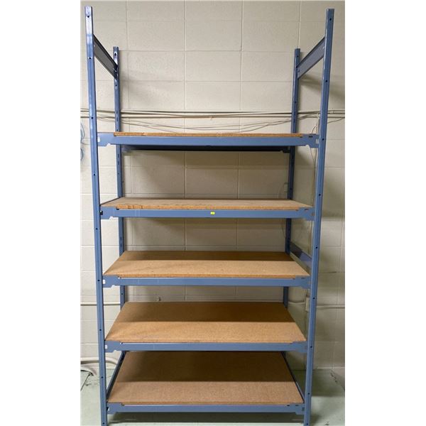 Industrial Storage Shelving Unit. Section is 50H x18D x 8ftW & Adjustable to suit you