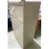 Image 2 : Wide 4 Drawer File Cabinet By Global 36W18D54H