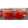 Image 3 : DIY Mark Stanley Tools Red Vintage Tool Box filled w/Everyday Tools & Brand New Straps