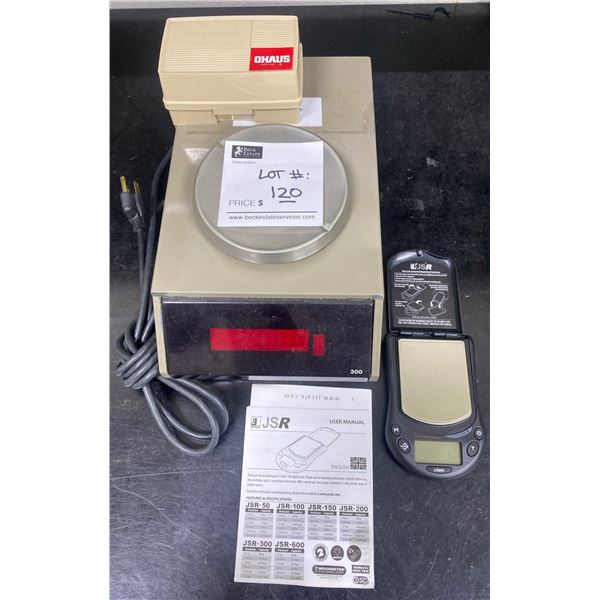 Ohaus & JSR Shop Scales + User Manual  Brand New