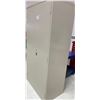 Image 3 : Steel Locking Large Two Door Storage Cabinet   36w x 20d x72h