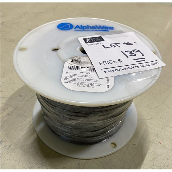 1000ft of Alpha-Wire  Full Brand New Spool  Retails at $800.00 New!