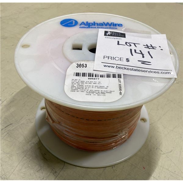 Brand New 1000ft of Alpha Wire For Electrical Use