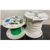 Image 1 : 3053 & 3057 White & Green Partial Wire Rolls from Alpha Wire
