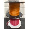 Image 2 : Partial Spools of Alpha Wire   Orange & Red