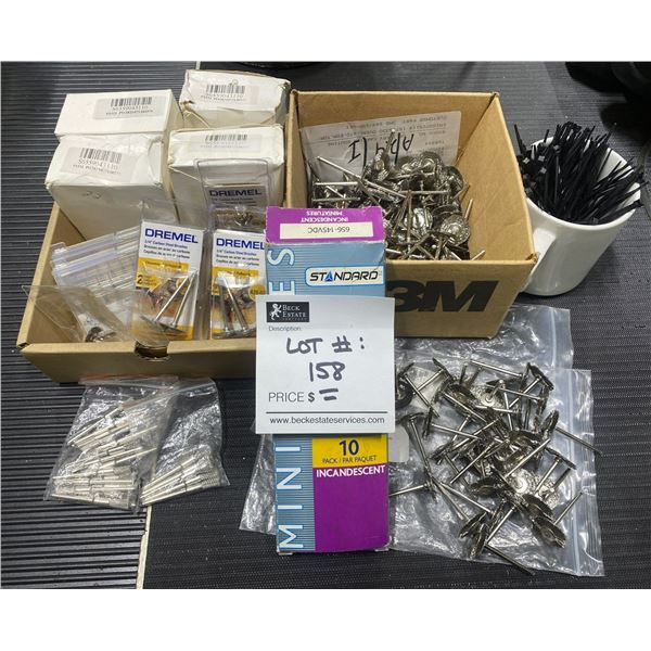 Assortment Of Dremel Accessories & Attachments