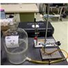 Image 3 : Powermate Air Paint Sprayer& A Lab Chemostat setup Steam Distillation