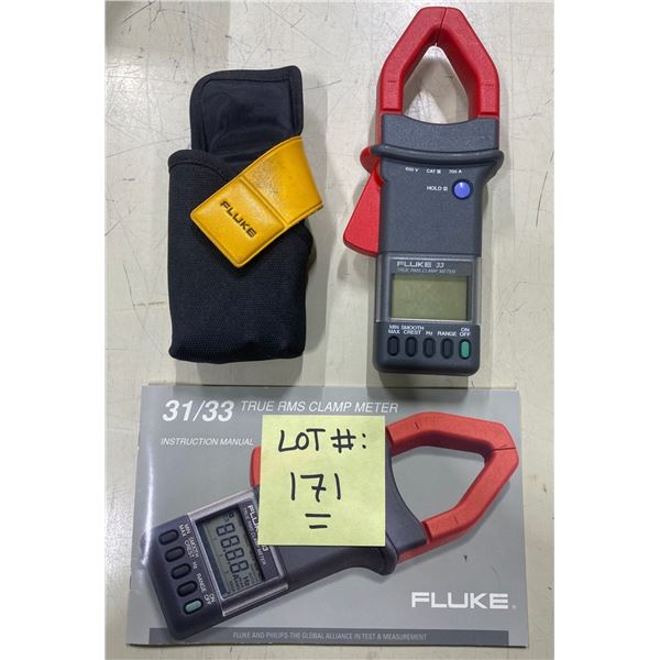 31/33 Fluke True RMS Clamp Meter