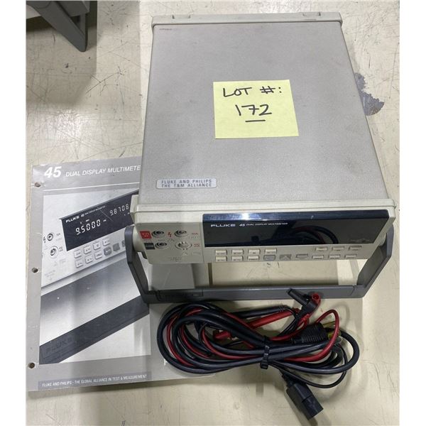 Fluke 45 Dual Display Multimeter-  Fluke & Philips The T&M Alliance