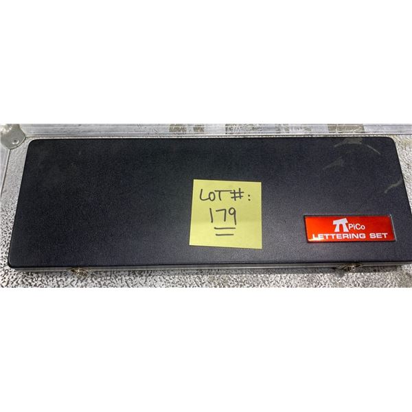 PiCo Lettering Set  Brand New Like  Rare Industrial Lettering System