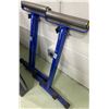 Image 2 : Snow Pusher/Scraper & Two Record Power RPR 400 Roller Stands