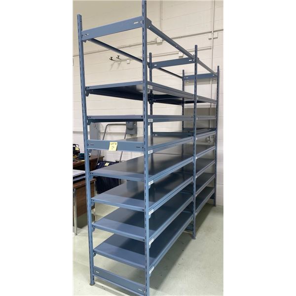 Global Industrial Extra Heavy Duty Steel Storage Shelving  50w x 30d x 8ft tall