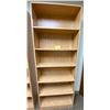 Image 1 : Six Shelved Book Shelf 32w x 12d x 83h