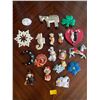 Image 1 : Assortment Of Plaster And Plastic Pins And Brooches
