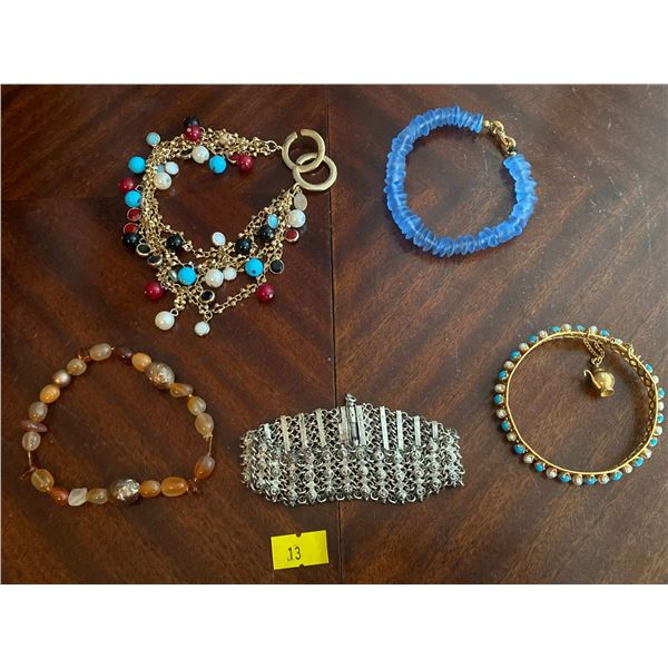 Assortment Of Exquisite Costume Bracelets