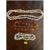 Image 1 : Set Of Stone Bead Necklaces