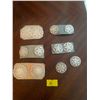 Image 1 : Assortment Of Mother Of Pearl Clip On Earrings