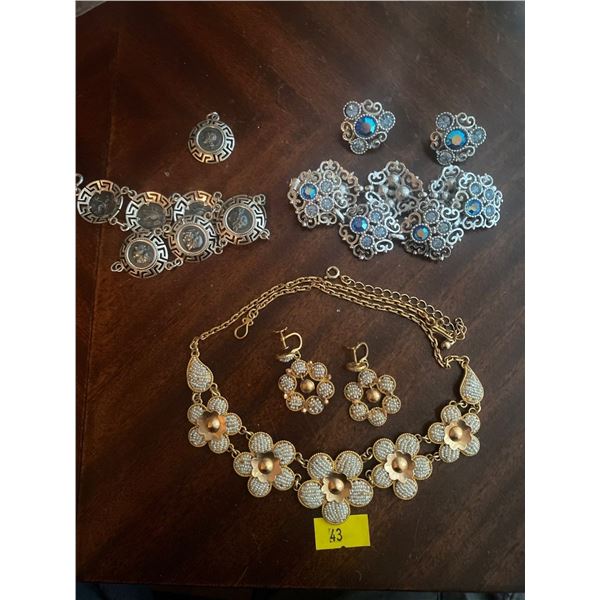 Assortment Of Exquisite Costume Jewelry