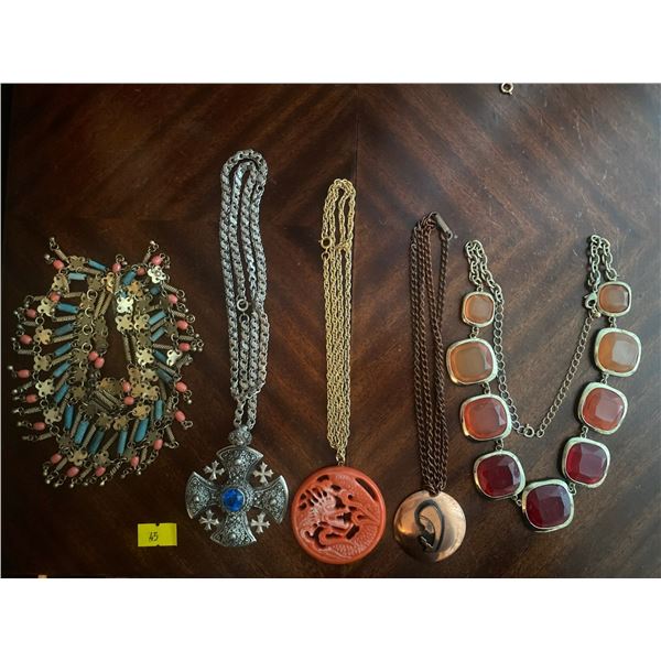 Assortment Of Exquisite Costume Necklaces