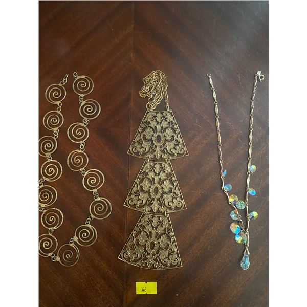 Assortment Of Exquisite Costume Necklaces