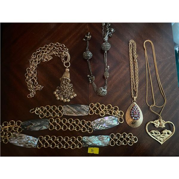 Assortment Of Exquisite Costume Necklaces