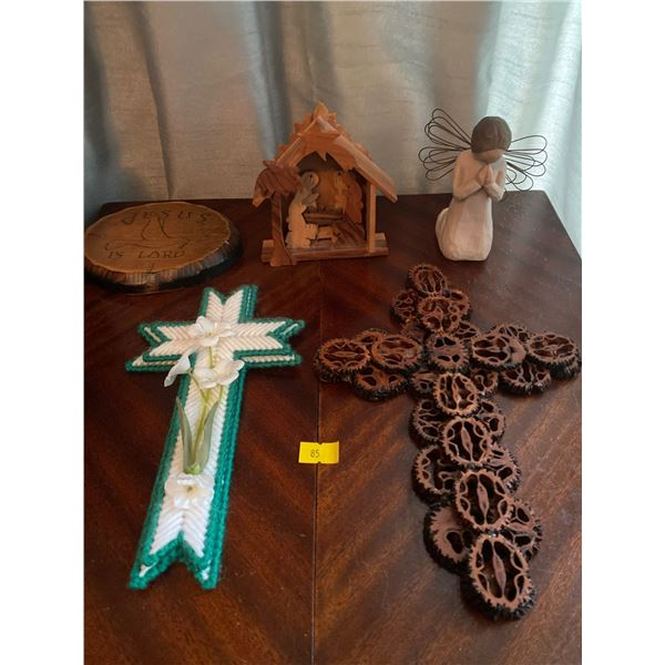 Assortment Of Religious Home Decor