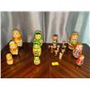 Image 1 : Assortment Of Russian Nesting Dolls And Wooden Figurines