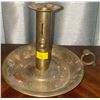 Image 2 : Antique Brass Candle Holder And Accordion Fold Candle Holder With Candle Snuffer