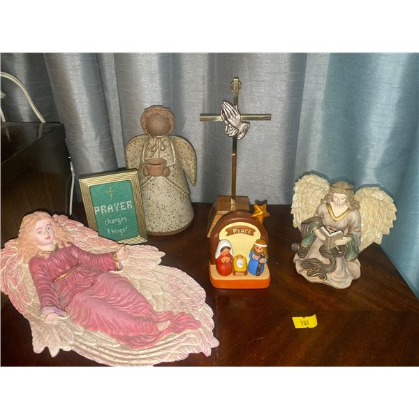 Assortment Of Religious Home Decor