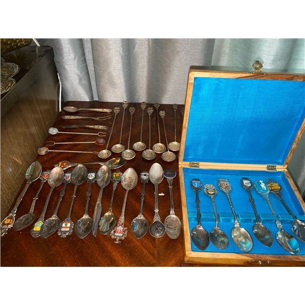 Variety of Collectible Mini Spoons