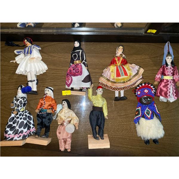 Collection Of Ethnic Dolls