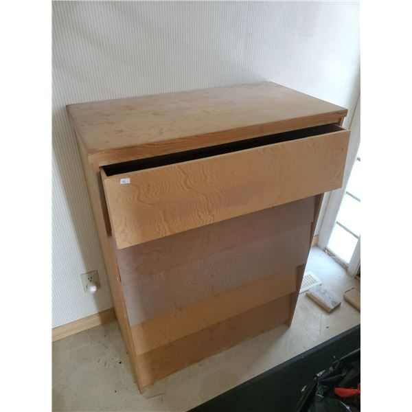 Unfinished Plywood Storage Dresser 31L x 16D x 42T