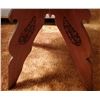 Image 2 : Inlaid Teak Side Table 18 x 18 x 19T