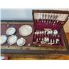 Image 2 : Community White Orchid Silver Plate Cutlery Collection
