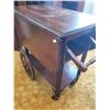 Image 1 : Mahogany Tea Cart 37 x 25 Open 25 x 16 x 18T Closed