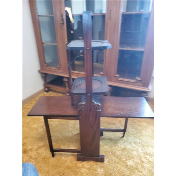 Oak Butler Desert Cabinet  11W x 10D x 28T