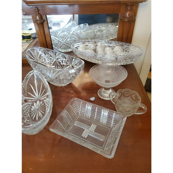 Crystal Bowls Candle Holders