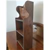 Image 2 : Antique Georgian Oak Bookcase / Magazine Holder 14W x 8D x 32T