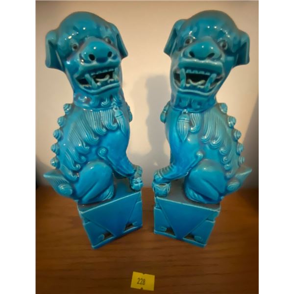 Antique Fu Dogs 8T